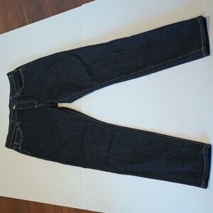 AG Adriano Goldschmied Dark wash The Mila Ankle Blue Jean A9